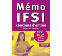 Mémo IFSI - Tout en un - Natacha Figueres - Ellipses - broché - Scolaire / Universitaire