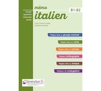 Mémo italien B1-B2 (lycée)
