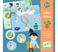 Mémo, Loto, Domino Loto Dans la maison Djeco