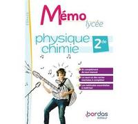 Mémo Lycée - Physique-Chimie 2de - 2022 - Livret - élève Damien Faraco (Auteur), Mathieu Ruffenach (Auteur), Thierry Cariat (Auteur)