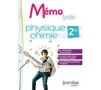 Mémo Lycée - Physique-Chimie 2de - 2022 - Livret - élève - Damien Faraco - Bordas - broché - Scolaire / Universitaire