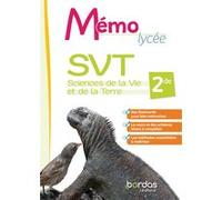 Mémo Lycée - SVT 2de - 2022 - Livret - élève Adeline André (Auteur), Virginie Gallet (Auteur)