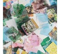 Memo Pad Craft Paper Retro Decoration Papier Petit Notes Notes De Carnet Pour Les Concepteurs Et Les Étudiants