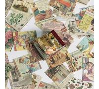 Memo Pad Craft Paper Retro Decoration Papier Petit Notes Notes De Carnet Pour Les Concepteurs Et Les Étudiants