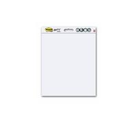 Mémo Post-it - Bloc de 20 feuilles auto-adhésives blanches + adhésifs Command 50x58,4cm