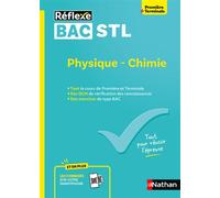 Mémo Réflexe Bac STL - Physique-Chimie 1re/ Tle - Réflexe - N° 36 - Jean-Luc Azan - Nathan - broché - Scolaire / Universitaire