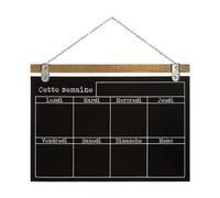 Mémo semainier ardoise