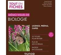Mémo visuel de biologie - 5e éd Daniel Richard (Auteur), Patrick Chevalet (Auteur), Christine Joly-Viard (Auteur), Thierry Soubaya (Auteur)
