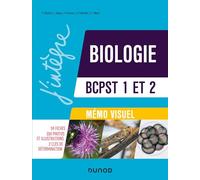 Mémo visuel de Biologie BCPST 1 et 2 - 3e éd.