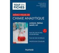Mémo visuel de chimie analytique 2nde édition - Aurélie Bourderioux - Dunod - broché - Scolaire / Universitaire