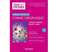 Mémo visuel de chimie organique 4ème édition - Jacques Maddaluno - Dunod - broché - Scolaire / Universitaire