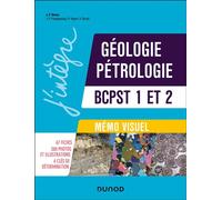 Mémo visuel de géologie-pétrologie BCPST 1 et 2 4ème édition - Jean-François Beaux - Dunod - broché - Scolaire / Universitaire
