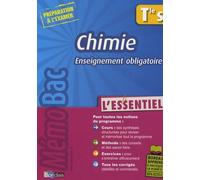 MEMOBAC ESSENTIEL CHIMIE TERM