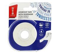 memobe Amex Ruban adhésif transparent multi-usages pour l'école, le bureau, le travail, résistant et durable avec colle acrylique multi-usages 18 mm x 30 m avec coque blister