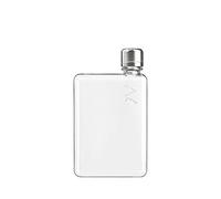 memobottle A6-375 ml - Bouteille d'eau compacte pour sacs & poches | Tritan sans BPA | Moderne, minimaliste | Idéale pour la salle de sport & le travail. Gourde inox,