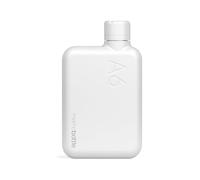 memobottle A6 ACIER INOXYDABLE (BLANC) | 16 oz / 500 ml | Bouteille d'eau Durable, Étanche, de Qualité Supérieure | Sans BPA | Idéale pour le Style de Vie Moderne, les Entraînements en Salle