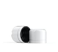 memobottle - Couvercle métallique blanc brillant