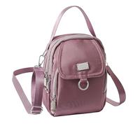 MEMOFYND 1 mini sac à main avec fermeture éclair, sac à bandoulière réglable, poche pour téléphone portable avec plusieurs grilles, convient pour les voyages, le shopping, les femmes et les filles