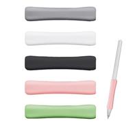 MEMOFYND 5 pièces couvre-poignée de stylo deuxième génération, accessoires pour stylos à écran tactile, étui de protection pour stylos à écriture capacitive, poignée de stylo ergonomique en silicone