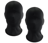 MEMOFYND Lot de 2 cagoules de protection du visage, masque de protection solaire d'extérieur, masque d'Halloween, masque de rôle de masque, masque intégral en soie glacée, convient pour Halloween et