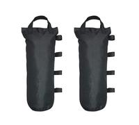 MEMOFYND Lot de 2 poids de tonnelle, 13 x 50 cm, sacs de lest, sacs de sable, tonnelle de sable, sacs de lestage, pergola, sacs de sable, poids à suspendre, pieds de tonnelle