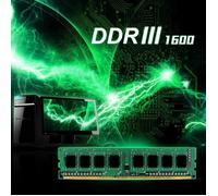 SILICON POWER - DDR3 - module - 8 Go - DIMM 240 broches - 1600 MT/s / PC3-12800 - CL11 - 1.5 V - mémoire sans tampon - non ECC G