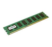 Mémoire Crucial 4Go DDR3 1600MHz CL11 - Simple Channel - Unbuffered - 1.35V