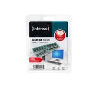 Mémoire DDR3 Intenso Desktop Pro 16 Go: 2 x 8 Go DIMM 240 broches 1600 MHz - PC3-12800 CL11 1.5 V