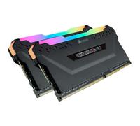 Kit Barrettes mémoire 32Go (2x16Go) DIMM DDR4 Corsair Vengeance Pro RGB 3000Mhz (Noir)
