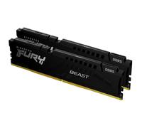 Mémoire DDR5 KINGSTON FURY Beast Black XMP - 64Go 6000MT/s CL30 DIMM Kit of 2