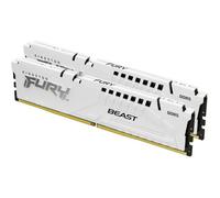 Mémoire DDR5 - KINGSTON - FURY Beast White EXPO - 32 Go (2 x 16 Go) - 6000 Mhz - CL30