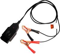Mémoire de coupure de courant OBD Capacité de transmission de puissance constante Outil de changement de batterie Outil de détection de fuite (Noir)