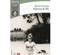 Annie Ernaux – Mémoire de fille – Livre (texte lu) + 1 CD audio – Gallimard