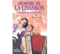 Mémoire de la chanson, tome 2 : 1200 chansons de 1920 à 1945