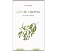 Mémoire De Paix - Recueil De Nouvelles