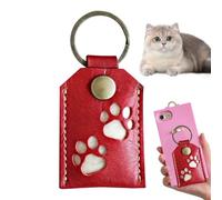 Mémoire De Poils Pour Animaux Mépris - Collier Pendentif De Souvenir Des Cendres, Charme Du Support De Fourrure Animale | Jeton De Souvenir En Forme De Cœur Polyvalent, Bijoux D'urne Commémoratif Pers