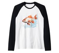 Mémoire de Poisson Rouge - Souvenir à Court Terme - Oubliez Manche Raglan