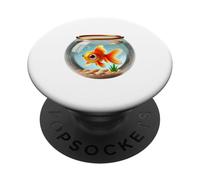 Mémoire de Poisson Rouge - Souvenir à Court Terme - Oubliez PopSockets PopGrip Adhésif