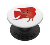 Mémoire de Poisson Rouge - Souvenir à Court Terme - Oubliez PopSockets PopGrip Adhésif