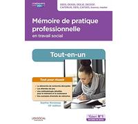 Mémoire de pratique professionnelle en travail social - Tout-en-un: DEES, DEASS, DEEJE, DECESF, CAFERUIS, CAFDES, DEIS, licence, master