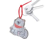 Mémoire des Poils d'animaux - Mémoire de Collecte de Poils de Chien | de Cheveux de Chat | Belle Pendentif commémoratif Acrylique pour, à Dos, à Main, Ornement
