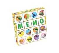mémoire Dino Memo carton 22 x 22 cm 54-part