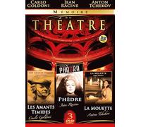 Mémoire du théâtre – Les amants timides + Phèdre + La mouette – DVD – Isis