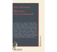 Mémoire d'un communard Jean Allemane (Auteur), Michel Winock (Auteur)