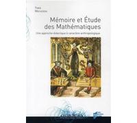 Memoire et etude des mathematiques - Pur - Presses Universitaires Rennes - broché - Etude
