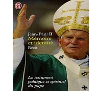 Mémoire et identité: Conversations au passage entre deux millénaires