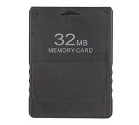 Mémoire FMCB, Carte de Jeu 32 Mo, Prise Externe Haute Vitesse et McBoot V1.966, Accessoires pour Systèmes de Jeux Vidéo pour Play Drive Console Data Noir pour