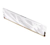 Mémoire gamer - CRUCIAL Pro OC - CP16G64C32U5W - 16 Go DDR5-6400 UDIMM - CL32 avec dissipateur thermique - Blanc