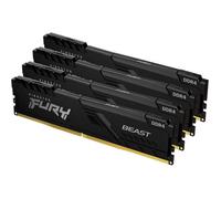 Kingston FURY Beast (4 x 8GB, 3200 MHz, RAM DDR4, DIMM), Mémoire vive, Noir