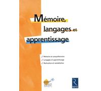 Mémoire, langages et apprentissage
